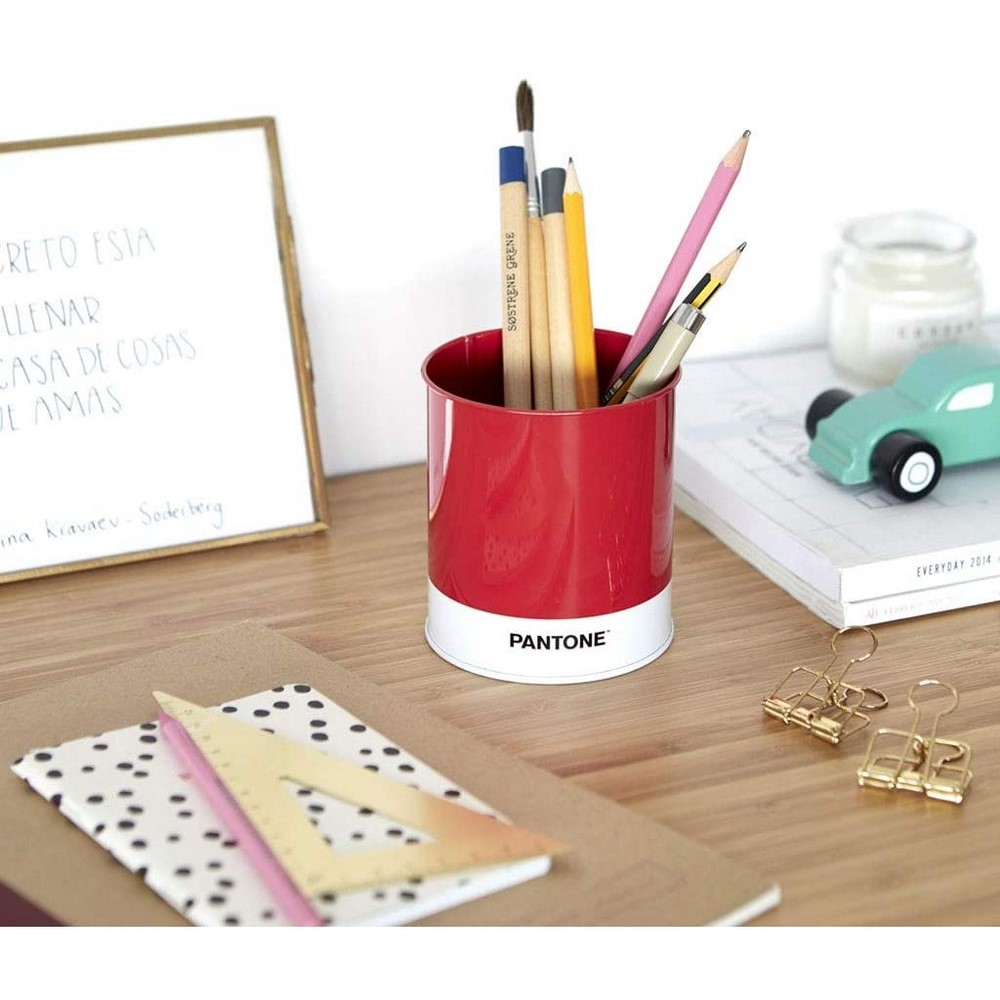 Acquista online Balvi pencil holder Pantone red plastic office desk Balvi